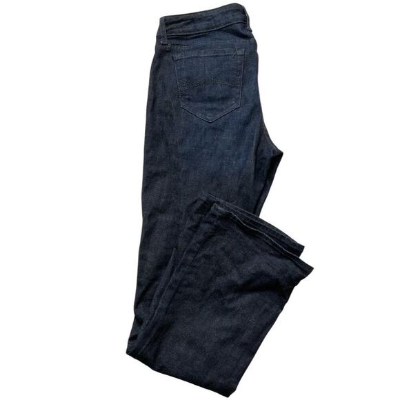 Refuge Vixen Jeans Womens 10 Mid Rise Curvy Bootcut Dark Wash Streetwear Denim - Picture 7 of 10